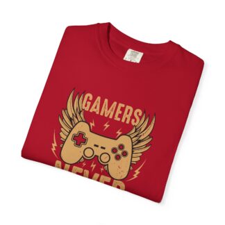 Retro Controller Graphic Tee for Gamers Vibes - Gamers Never Sleep Unisex Tee - Image 55