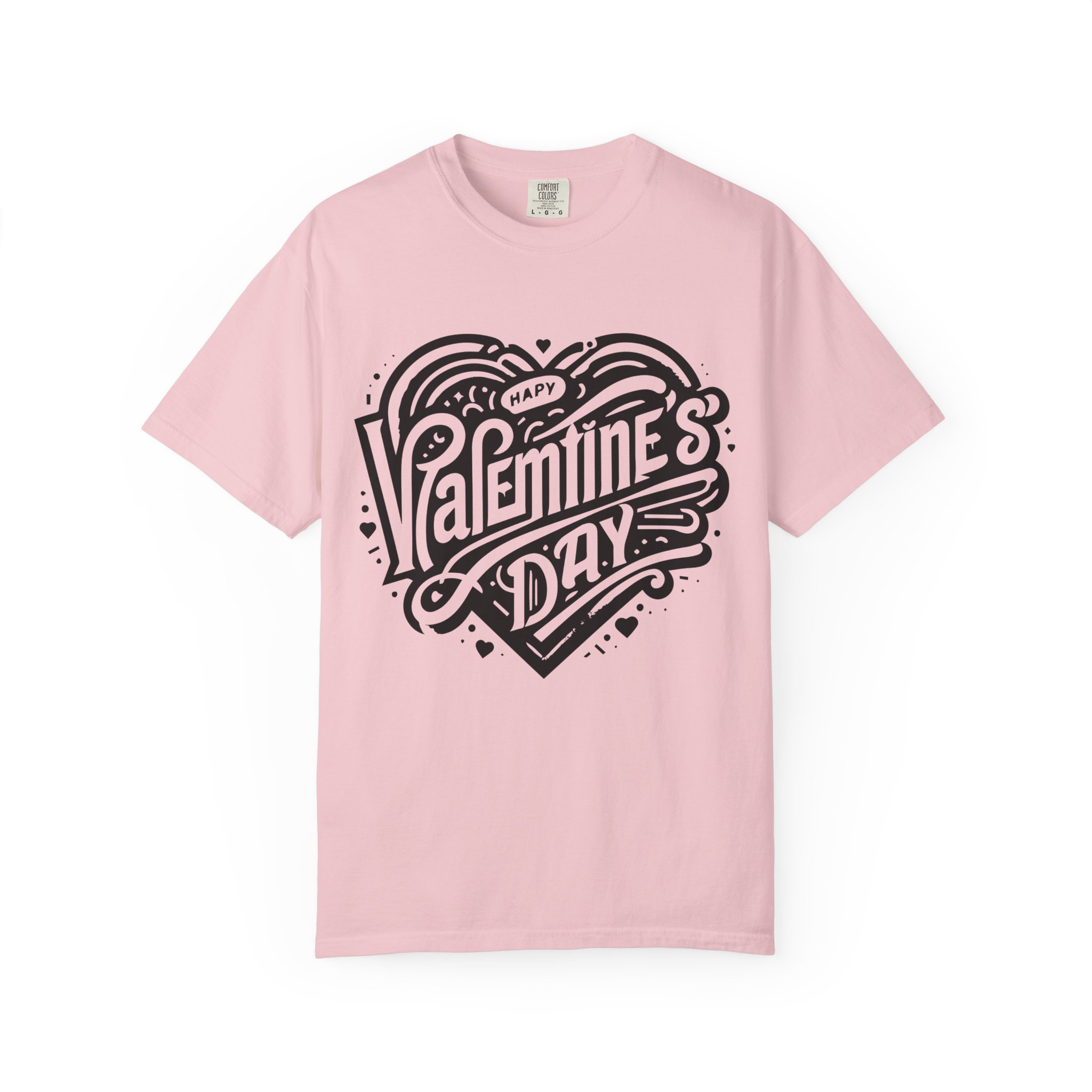 C - 8.12. - Valentine's Day Heart Graphic T-Shirt. - Image 49