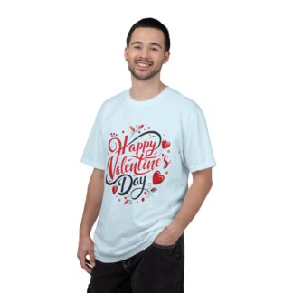 Happy Valentine’s Day Heart Design T-Shirt – Romantic Valentine Graphic Tee for Couples, Love Gift & Festive Wear. - Image 42
