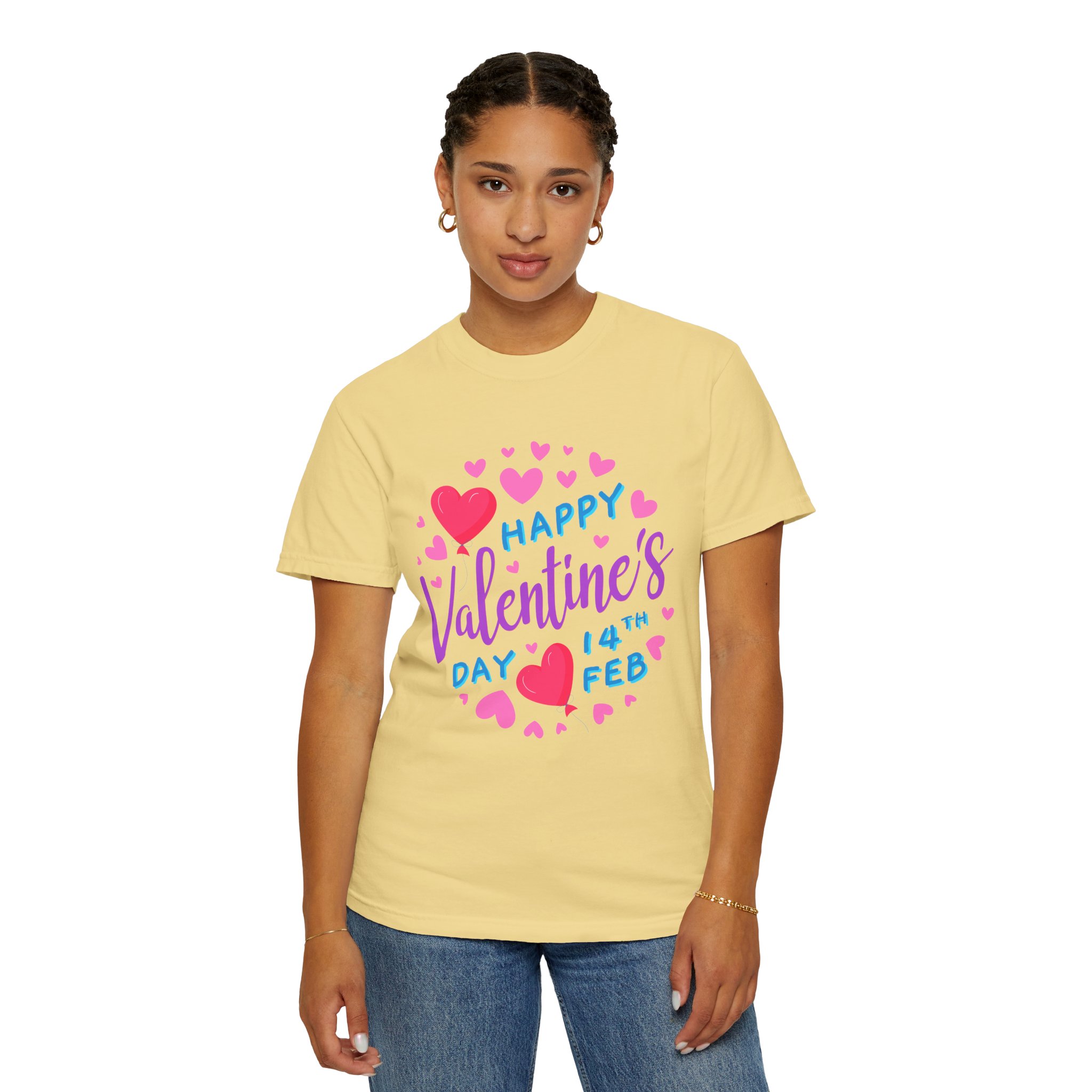 b2 - 8.1 - Happy Valentine’s Day 14th Feb T-Shirt – Cute Heart Graphic Tee for Love, Romance & Festive Celebration. - Image 20