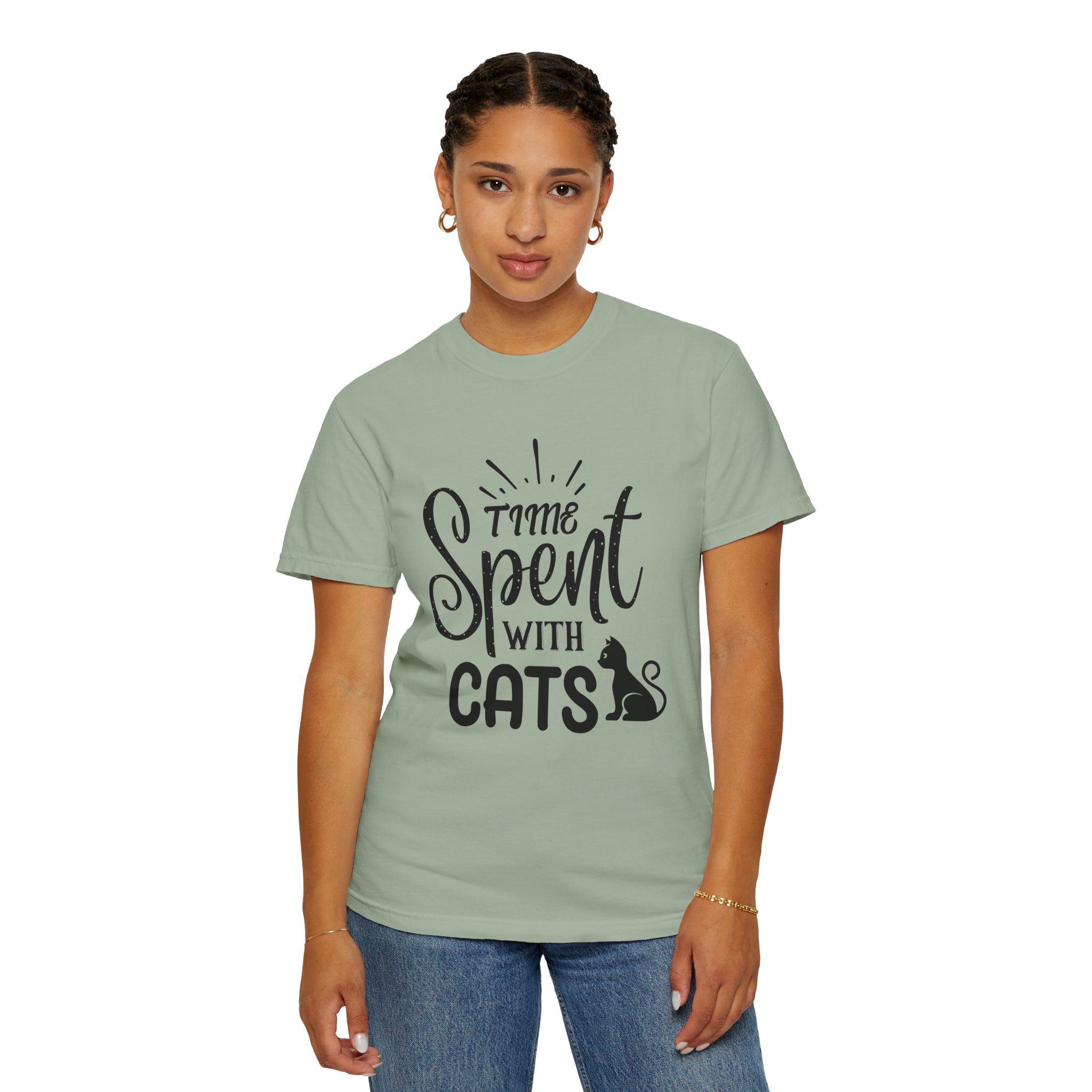 b2 - 5.13 - Time Spent with Cats T-Shirt – Heartwarming Cat Lover Graphic Tee for Cozy Moments & True Pet Love. - Image 28