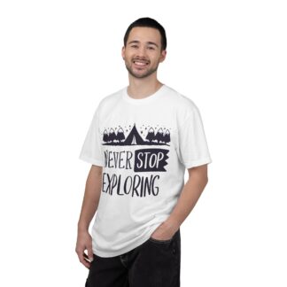 Adventure-Ready Garment-Dyed T-Shirt | Never Stop Exploring Graphic Tee, Camping Shirt, Travel Apparel, Nature Lover Gift. (Copy) - Image 10