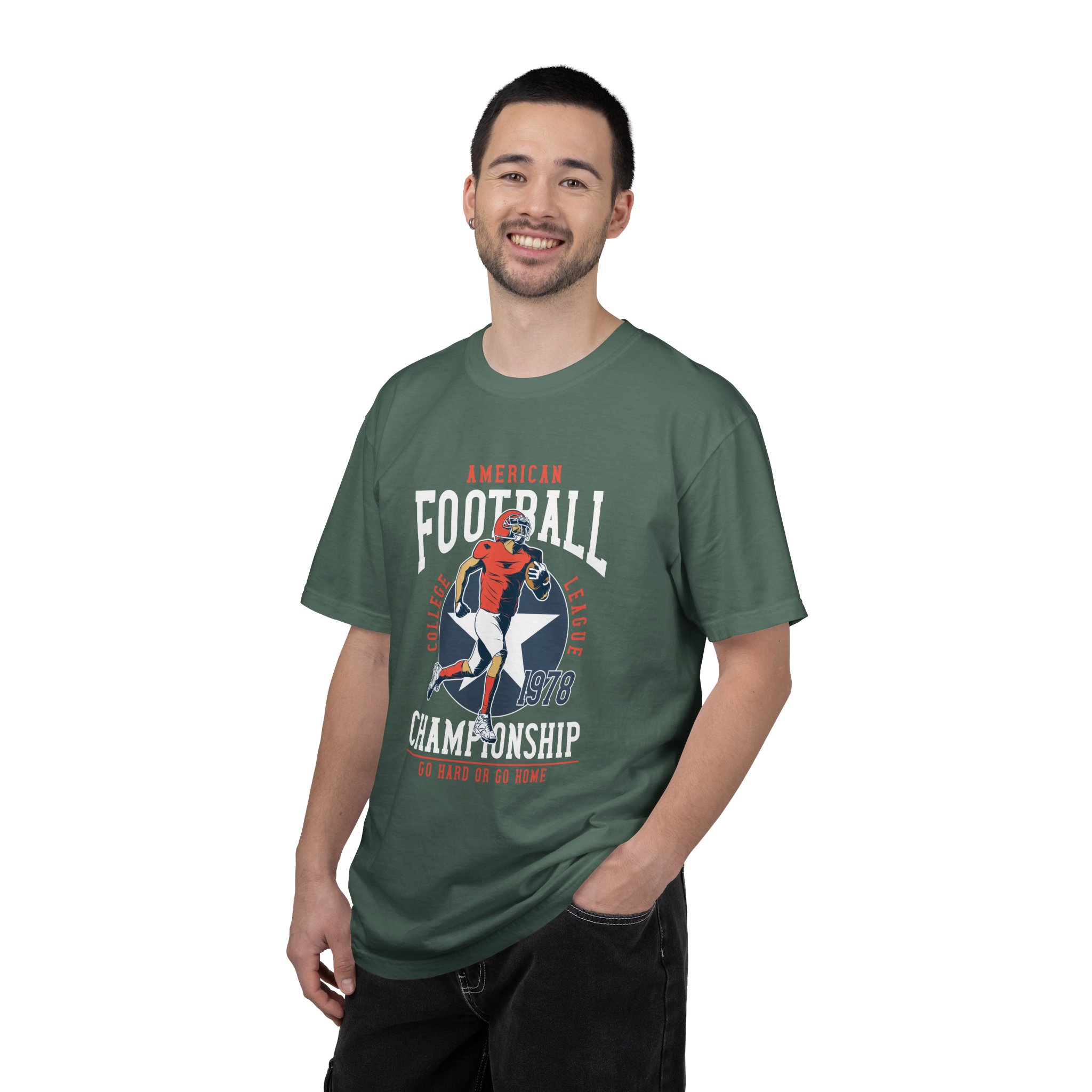 C - 16.19 - Vintage Football Championship T-Shirt, Sports Tee, Unisex Apparel, Gift for Football Fans, Casual Wear, Retro Style, Game Day Shir. - Image 10