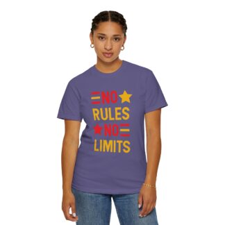 Sarcastic Quote T-Shirts: Bold Graphic Humor - No Rules No Limits Unisex Tee - Image 44