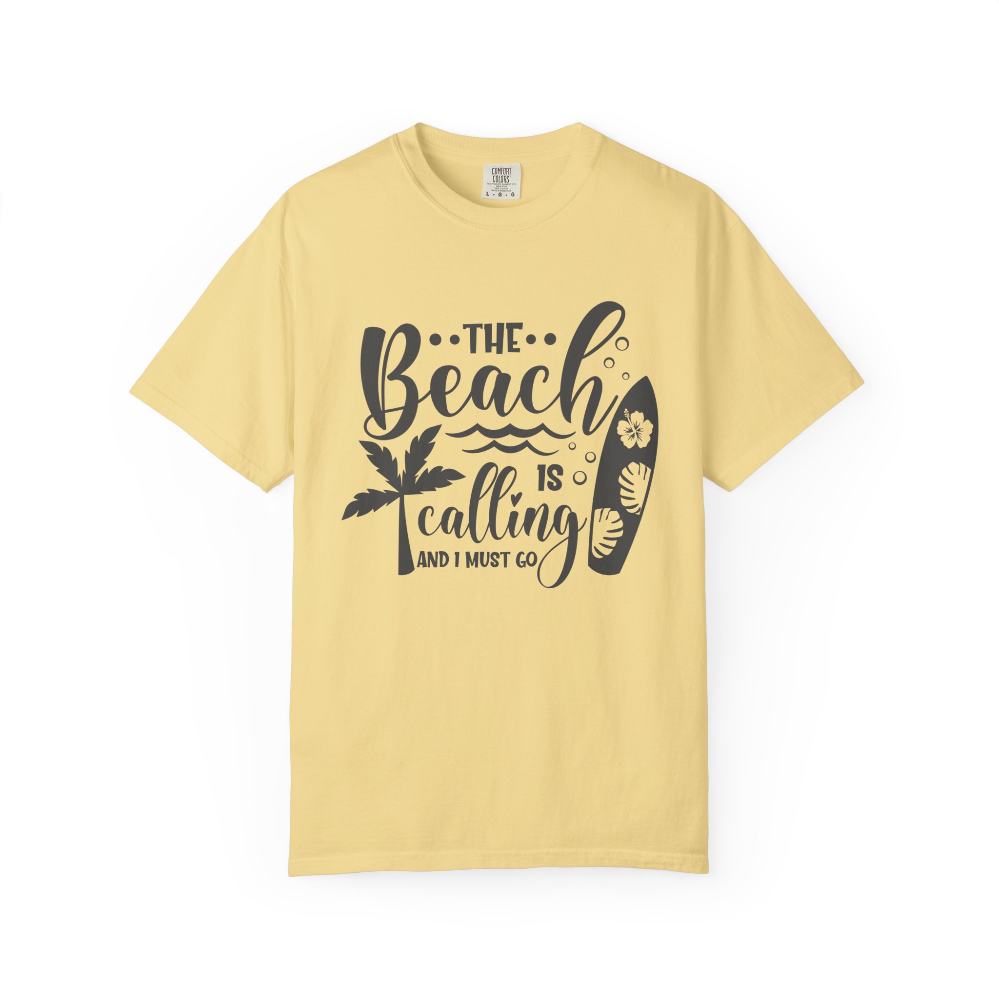 Beach Vibes Unisex T-Shirt - Summer Fun Shirt, Vacation Apparel, Surfing Tee, Beach Lover Gift, Outdoor Adventure Wear.