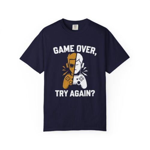 Gaming Tshirt for Boys - Playful Gamer Gift - Game Over Unisex Tee - Image 17