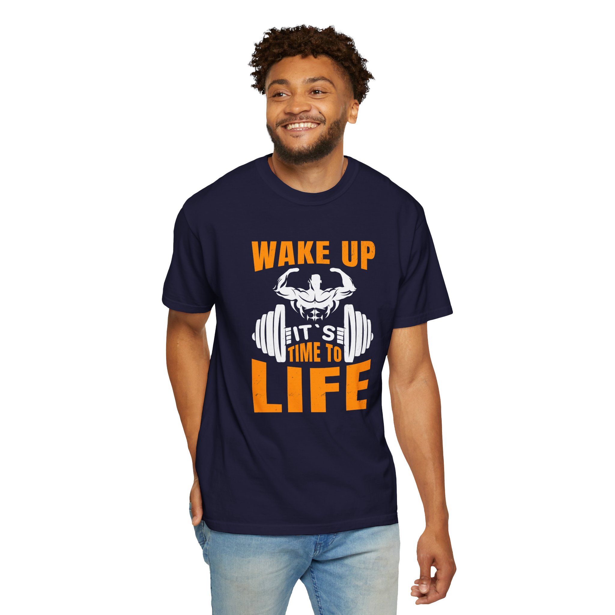 b2 - 6.19 - Wake Up It’s Time to Lift T-Shirt – Motivational Weightlifting Graphic Tee for Early Grind, Strength & Gym Dedication. - Image 30