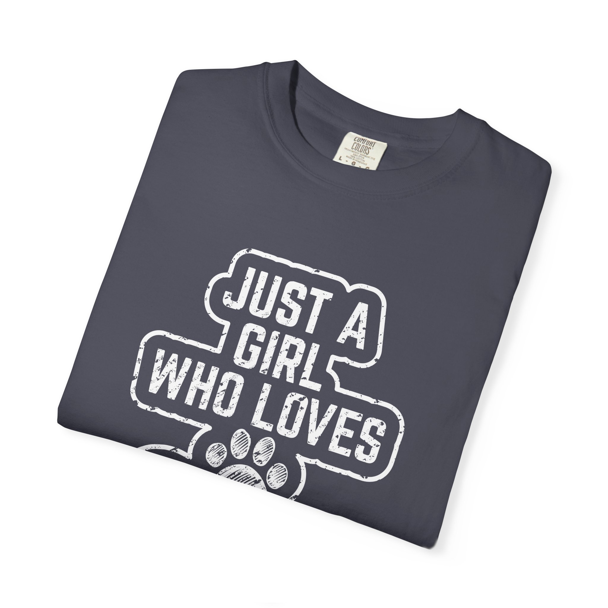 b2 - 4.3- Just a Girl Who Loves Dogs T-Shirt – Cute Dog Lover Graphic Tee for Pet Lovers & Everyday Casual Style. - Image 39