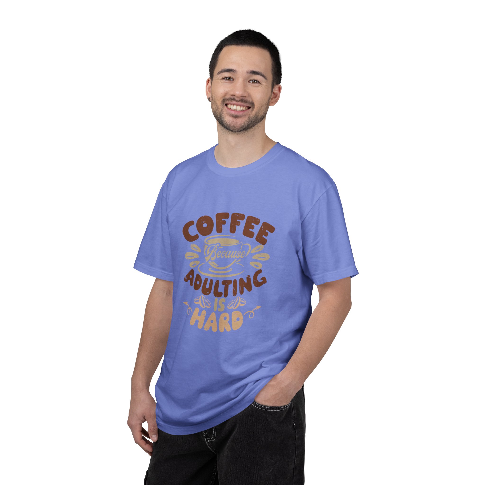 Coffee Adulting is Hard T-Shirt, Funny Tee, Gift for Coffee Lovers, Unisex Graphic Shirt, Casual Wear. - Image 26