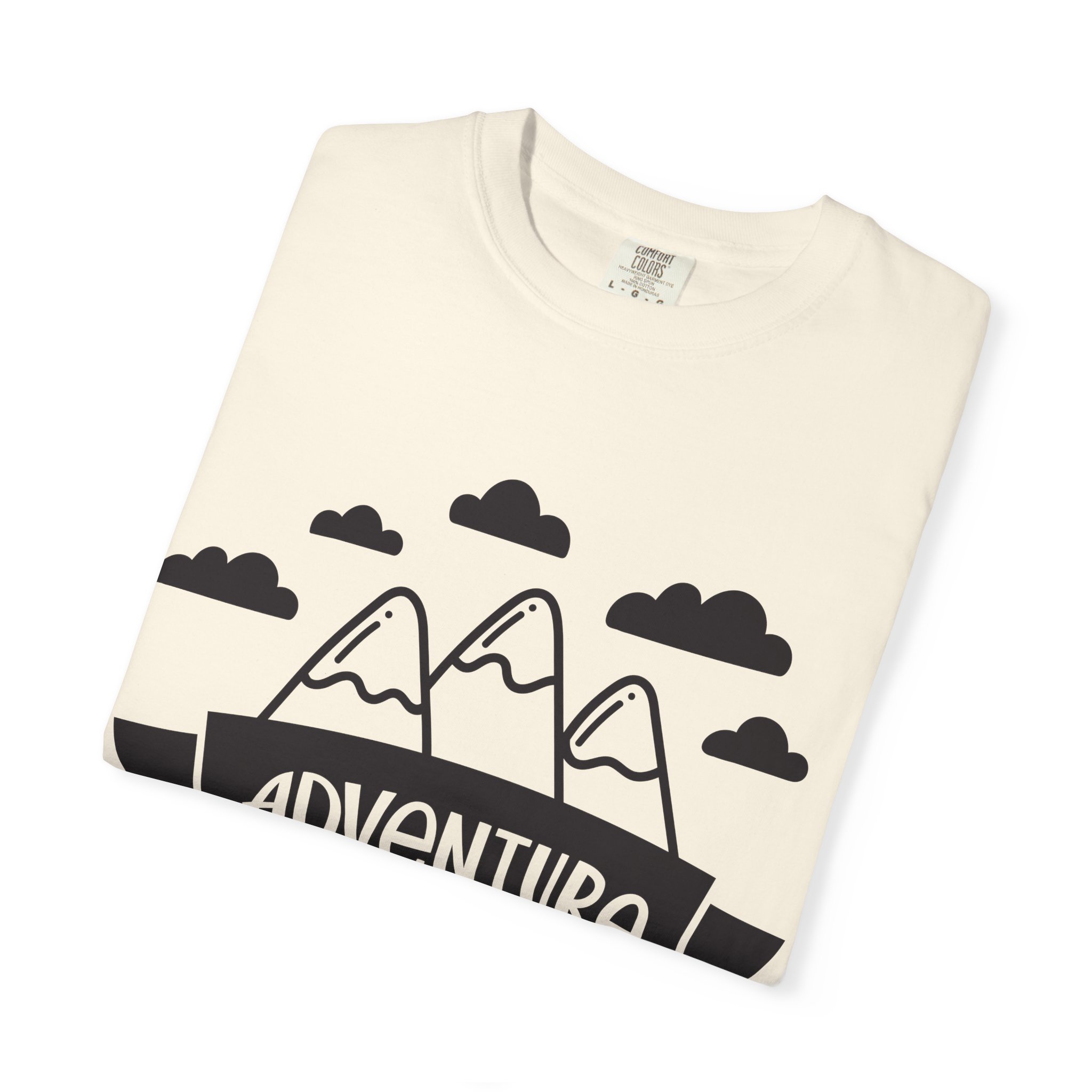 C - 14.4a - Adventure Awaits Unisex Garment-Dyed T-shirt | Nature Lover Tee, Outdoor Shirt, Travel Apparel, Gift for Explorers, Adventure Clothing. - Image 23