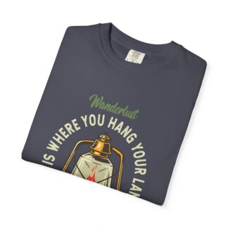 “Home Is Where You Hang Your Lantern” T-Shirt – Vintage Camping Graphic Tee for Outdoor Lovers, Fun Adventure Wear & Perfect Gift Giving. - Image 39