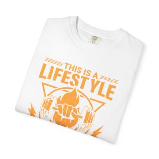 This Is a Lifestyle There Is No Finish Line T-Shirt – Motivational Running Graphic Tee for Endurance, Commitment & Active Living. - Image 15