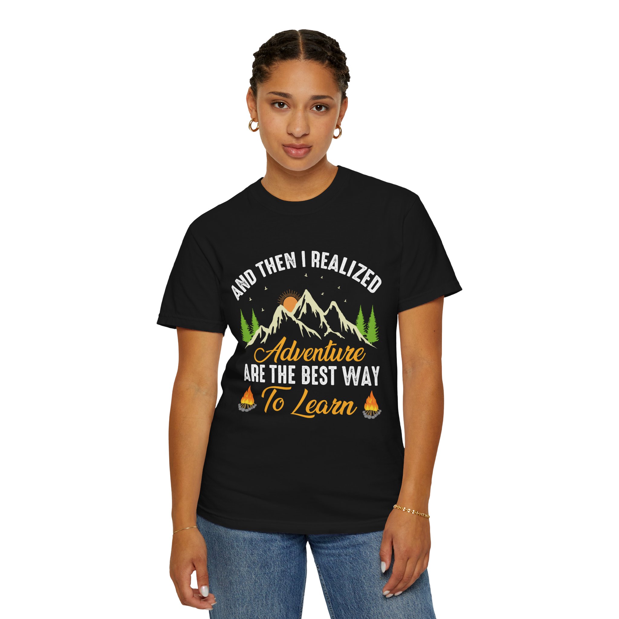 Adventure-Inspired Unisex T-Shirt, Explore, Nature Lover Gift, Hiking Apparel, Great Outdoors, Birthday, Adventure Gear. - Image 4