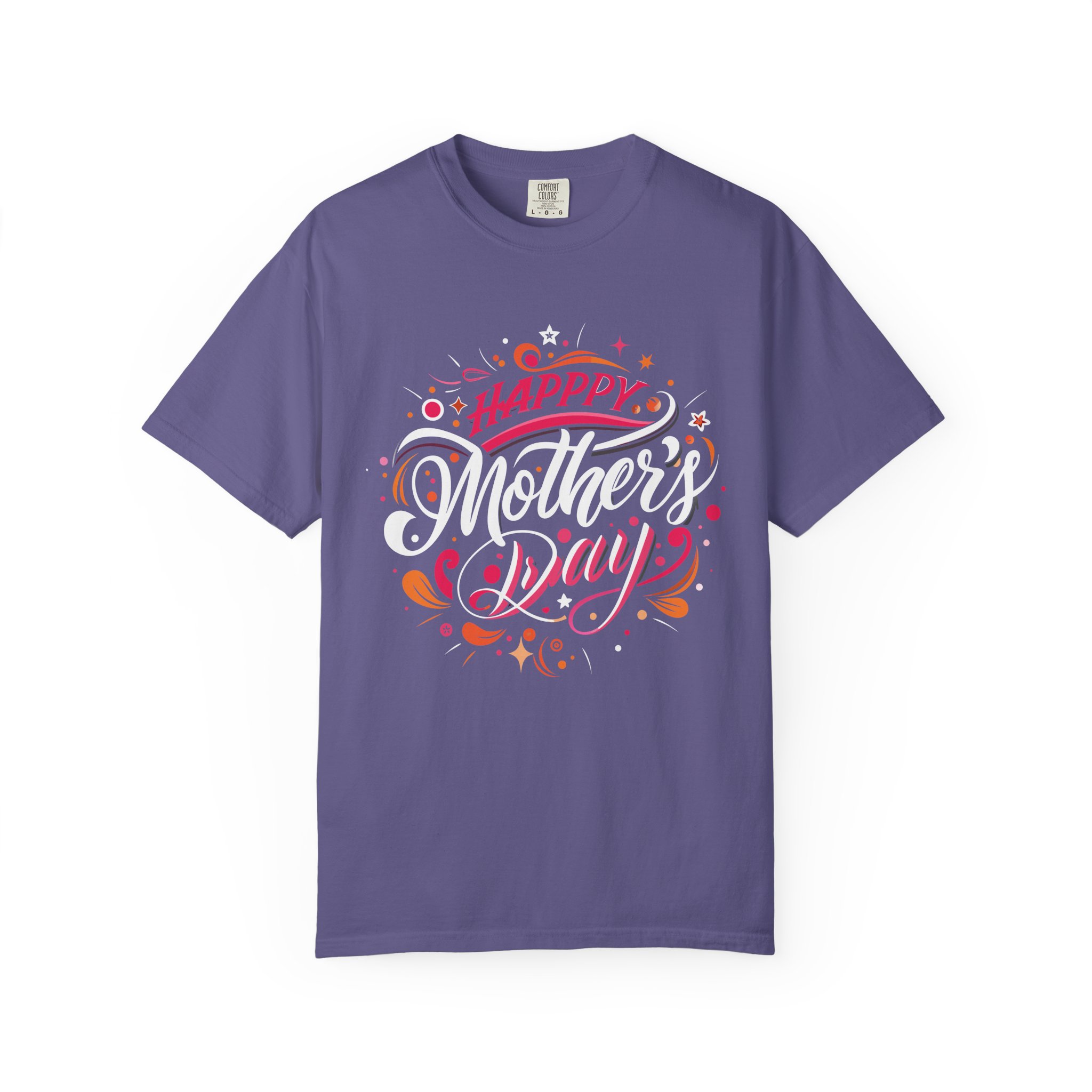 Happy Mother's Day Unisex Garment-Dyed T-Shirt, Gift for Mom, Cute Tee, Mother's Day Celebration wear. - Image 33