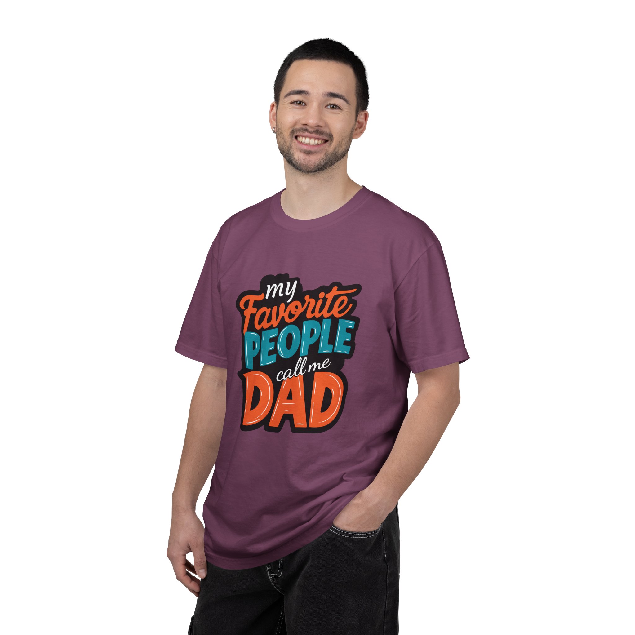 My Favorite People Call Me Dad Unisex T-Shirt, Gift for Dad, Father's Day Shirt, Birthday Gift, Casual Tees, Everyday Wear. - Image 42