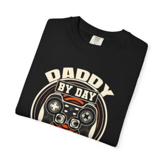 Gamer dad t-shirt - Fun Tee for Dads - Daddy by Day Gamer by Night T-Shirt - Image 31
