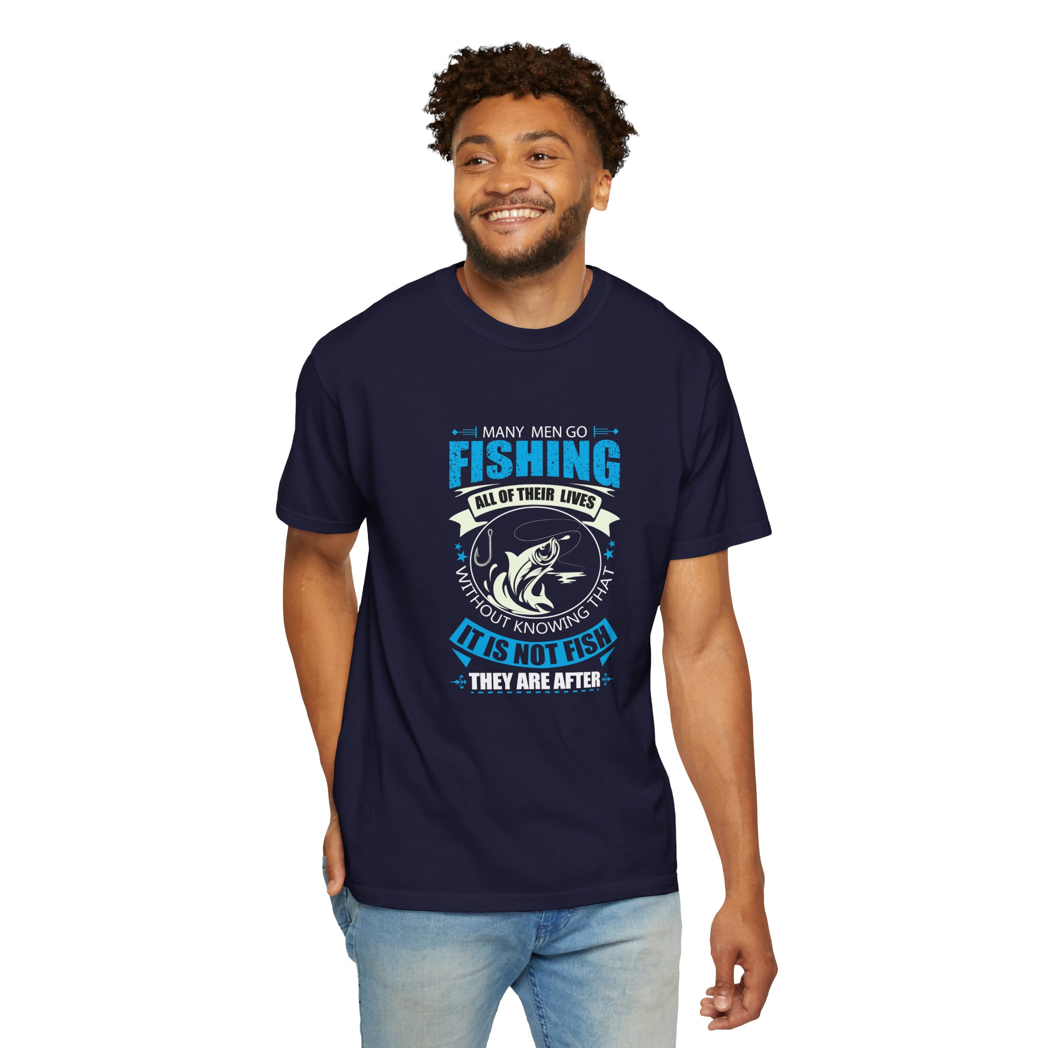 Fishing Enthusiast T-Shirt, Unisex Fishing Shirt, Angler Gift, Outdoor Apparel, Casual Wear, Birthday Gift. - Image 14