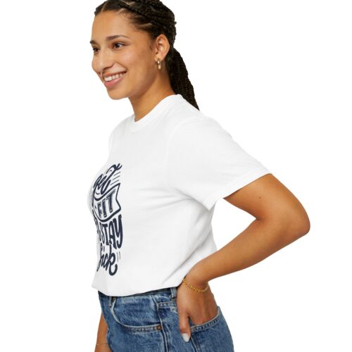 Motivational quotes tshirt Workout Tee - Get Fit or Stay Sick Unisex Tee - Image 13