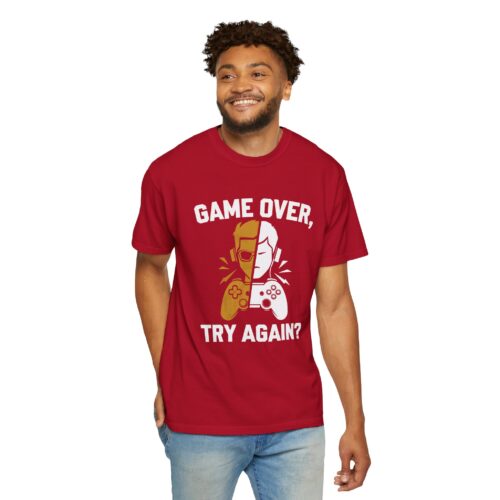 Gaming Tshirt for Boys - Playful Gamer Gift - Game Over Unisex Tee - Image 46