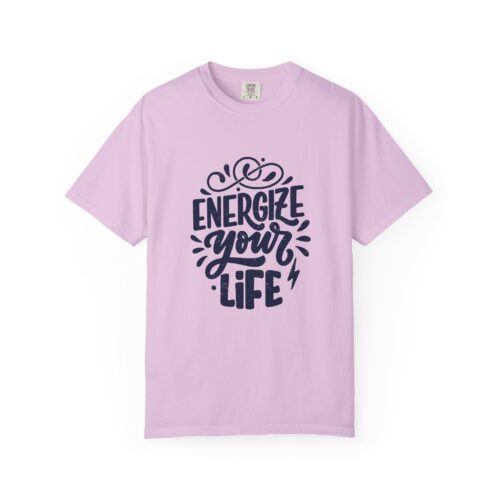 Motivational quote t-shirt for Gift- Energizing Your Life Unisex Tee - Image 33