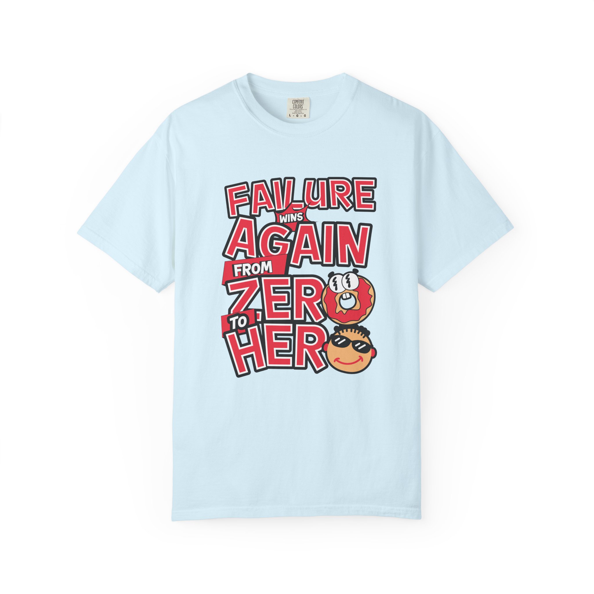 b2 - 2.3 - From Failure Again to Hero T-Shirt – Motivational Graphic Tee for Growth, Resilience & Success Mindset. - Image 41