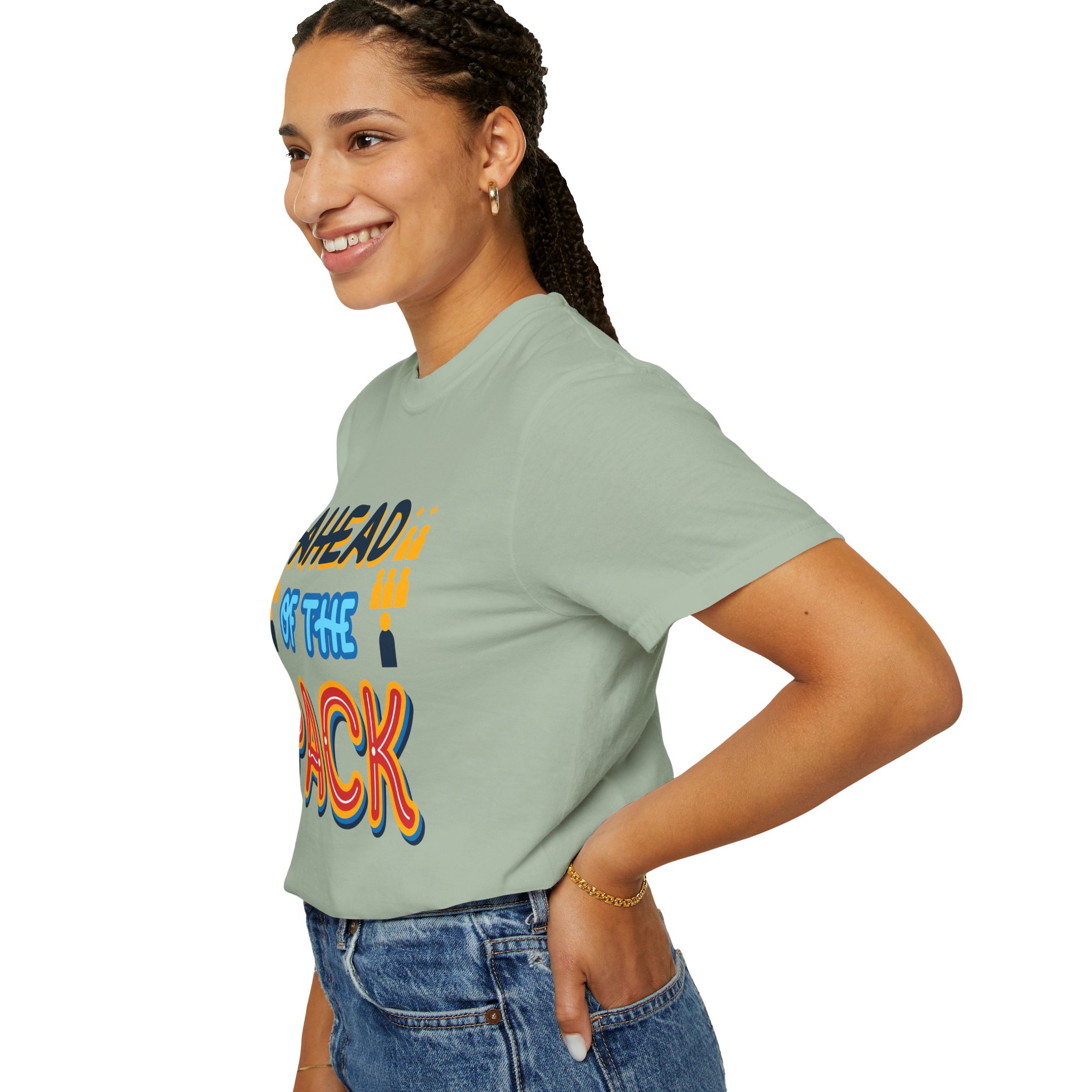 b2 - 2.8b - Ahead of the Pack T-Shirt – Retro Bold Graphic Tee for Leadership, Confidence & Standout Style. - Image 21