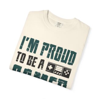 Cool Gaming T shirts - Proud Gamer Tee Unisex Tee - Image 15