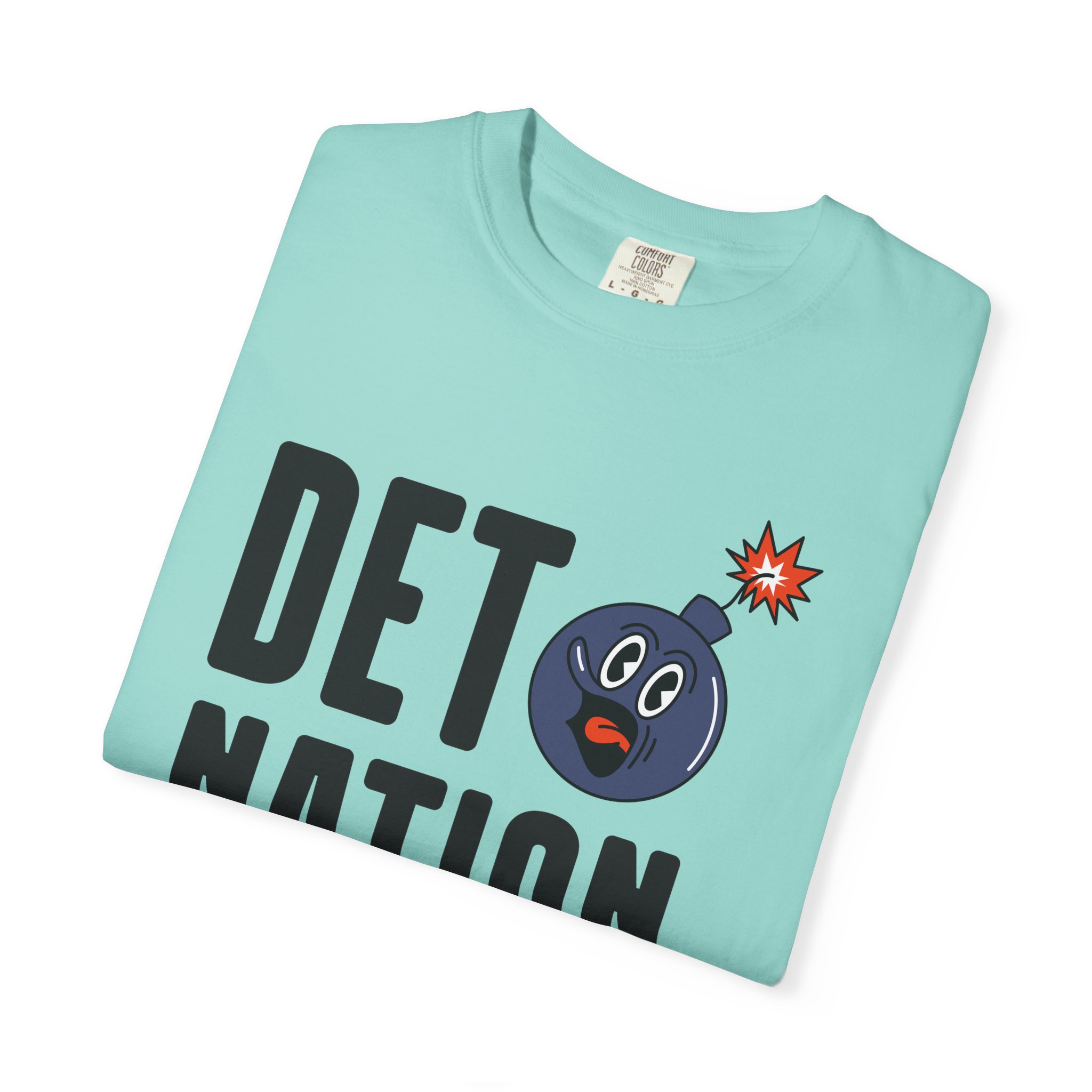 Detroit Nation Point T-Shirt – Bold Sports Fan Graphic Tee for Detroit Fans & Streetwear Style. - Image 31