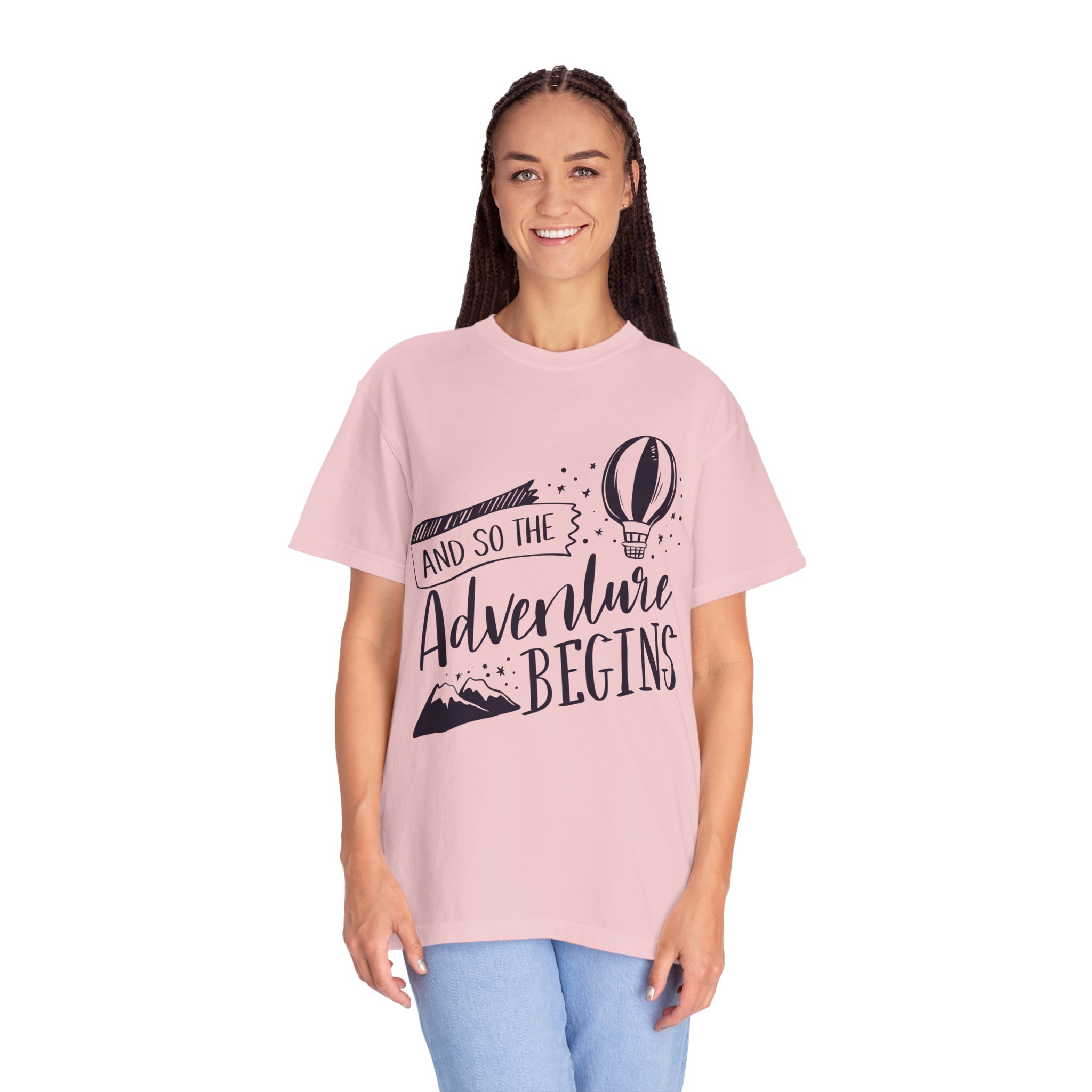 C - 14.1b - Adventure Begins Unisex T-Shirt, Travel Tee, Gift for Wanderlust, Adventure Apparel, Casual Wear, Explorer Top. - Image 51