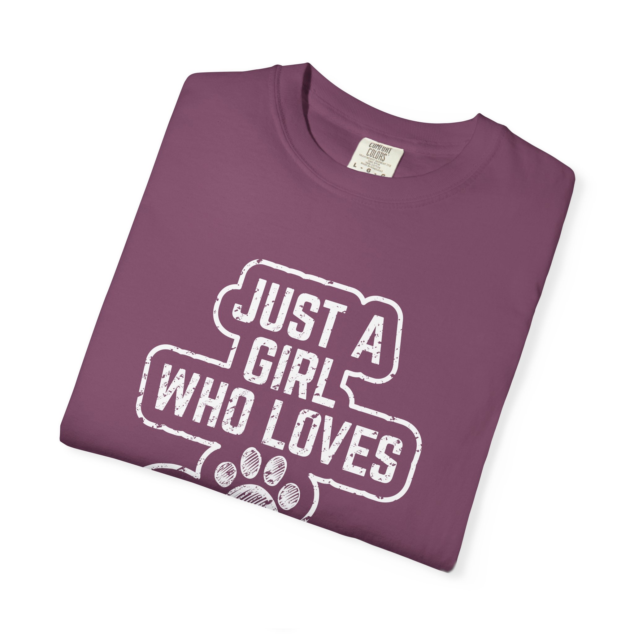 b2 - 4.3- Just a Girl Who Loves Dogs T-Shirt – Cute Dog Lover Graphic Tee for Pet Lovers & Everyday Casual Style. - Image 55