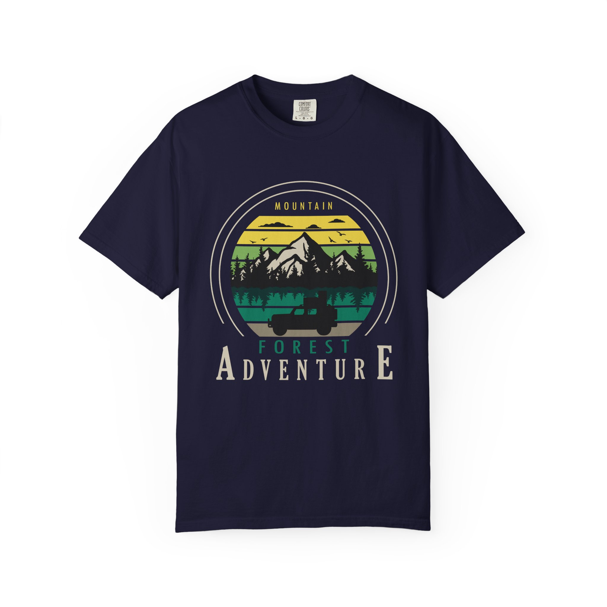 Adventure Forest Unisex T-shirt, Nature Lover Shirt, Travel Tee, Outdoor Apparel, Gift for Hikers, Casual Wear. - Image 9