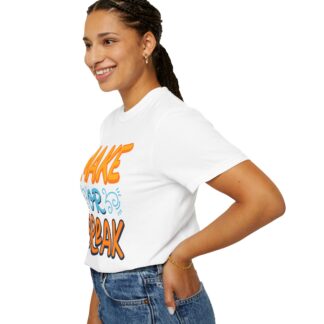 Motivational tshirt: Bold Retro Typography - Make or Break Graphic Unisex Tee - Image 5