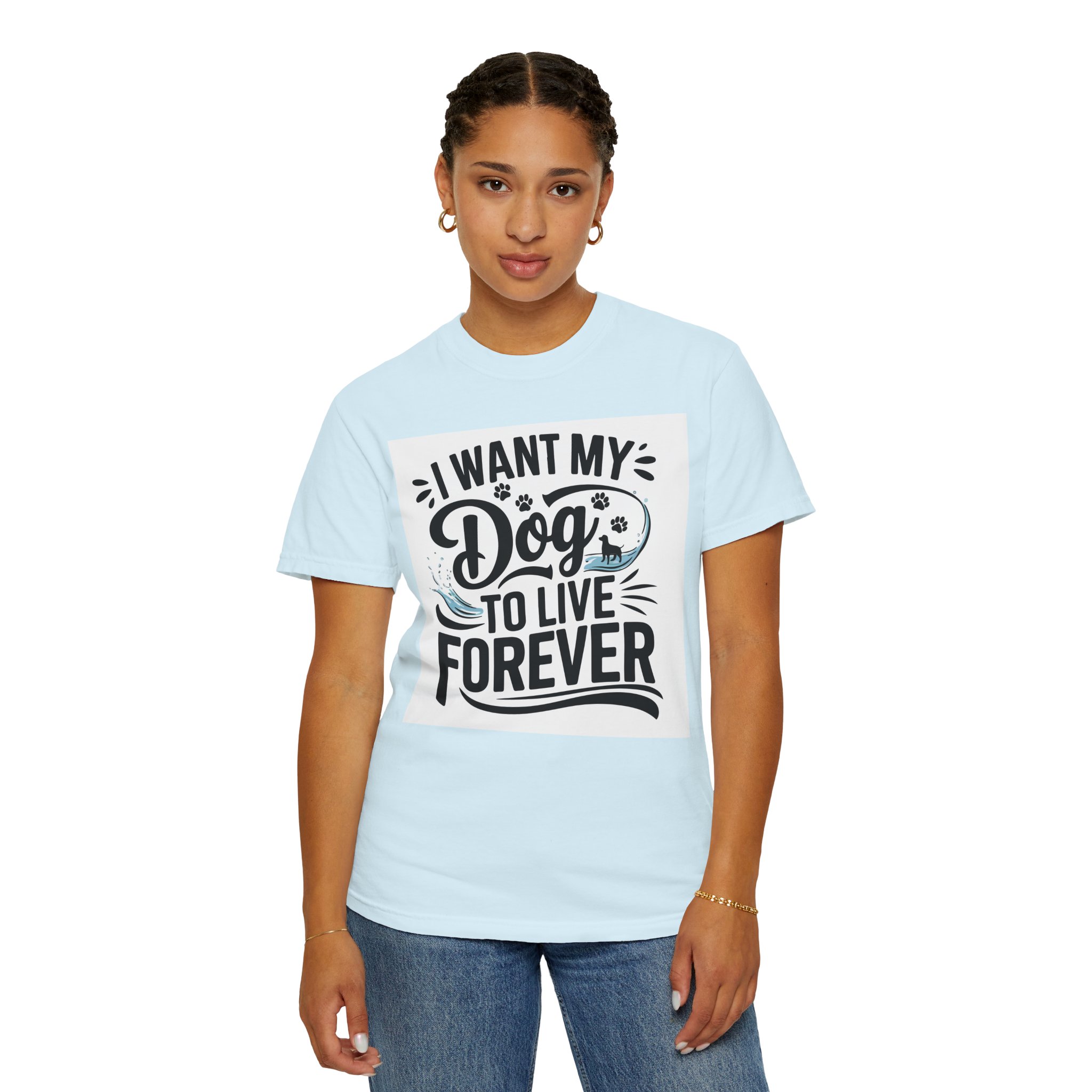 I Wish My Dog Could Live Forever T-Shirt – Dog Lover Graphic Tee for Pet Owners & Dog Parents. - Image 36