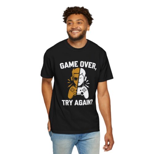 Gaming Tshirt for Boys - Playful Gamer Gift - Game Over Unisex Tee - Image 30