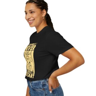 Gamer Controller t shirt for Gamers - Never Restart Gamer Controller Unisex Tee - Image 21