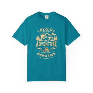 C - 12.10 - Adventure Memories T-Shirt, Unisex Graphic Tee, Casual Wear, Outdoor Shirt, Travel Gift, Summer Outfit, Hiking Apparel.