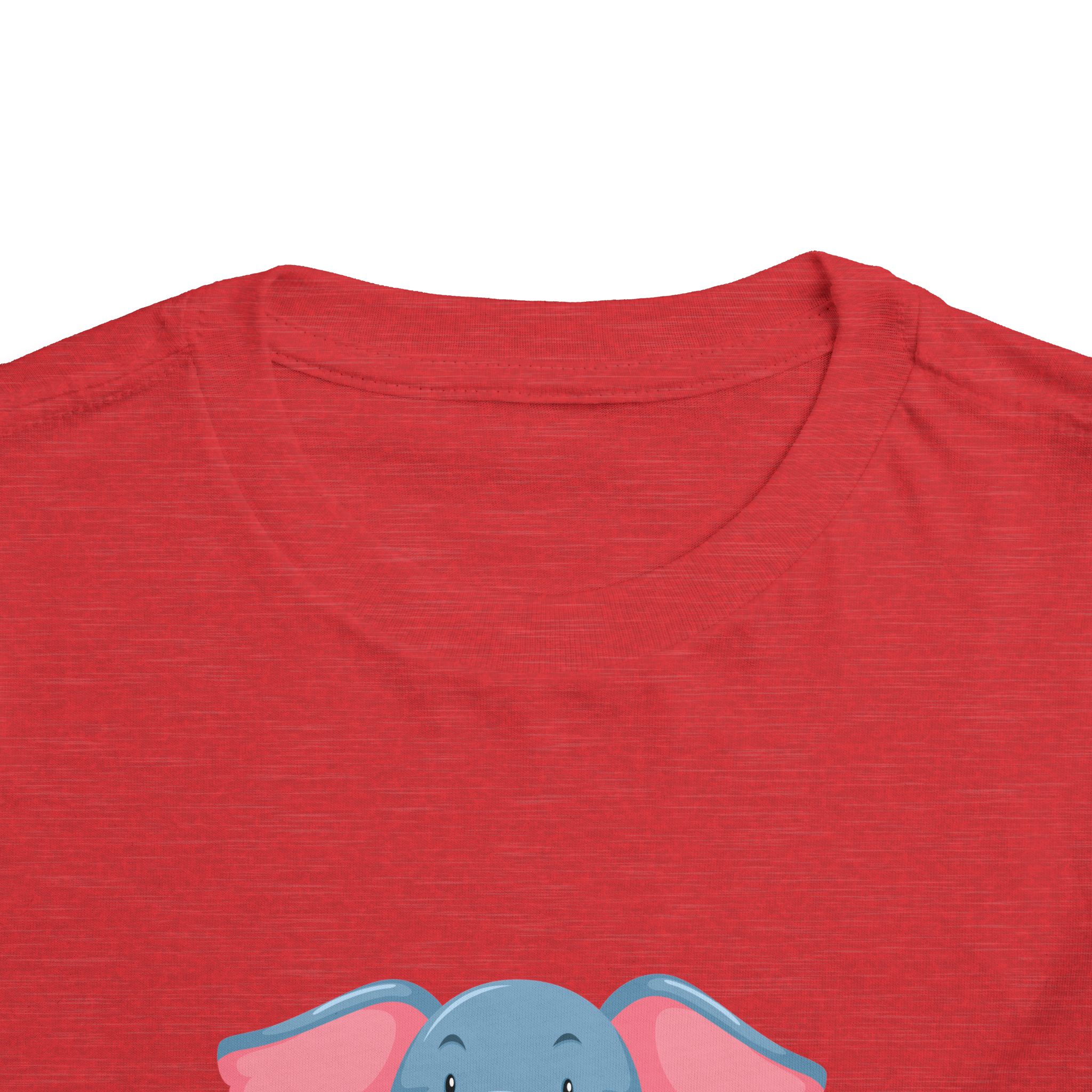 Cute Baby Elephant Toddler T-Shirt – Adorable Pink & Blue Elephant Graphic Tee for Kids, Boys & Girls. - Image 24