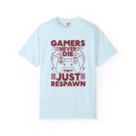 Retro gaming tshirt featuring classic arcade design