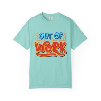 b2 - 2.7d - Out of Work T-Shirt – Retro Graphic Tee with Humorous Everyday Vibes & Vintage Style.