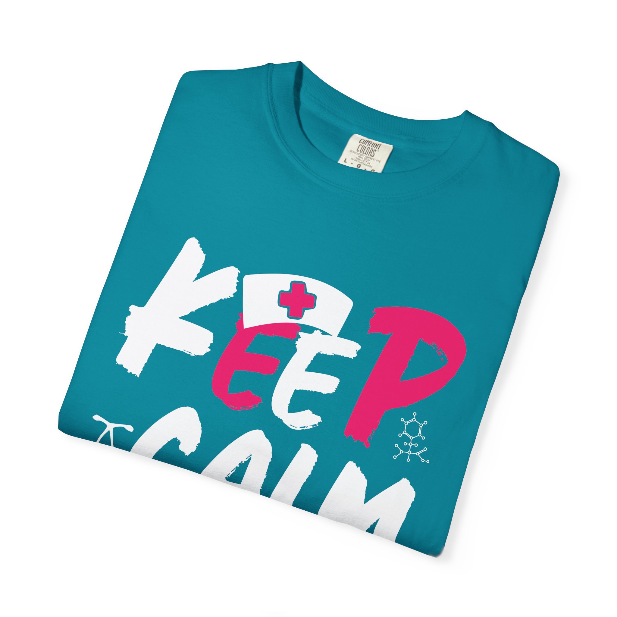 Nurse T-Shirt, Keep Calm Shirt, Gift for Nurses, Medical Humor Tee, Healthcare Appreciation. - Image 39