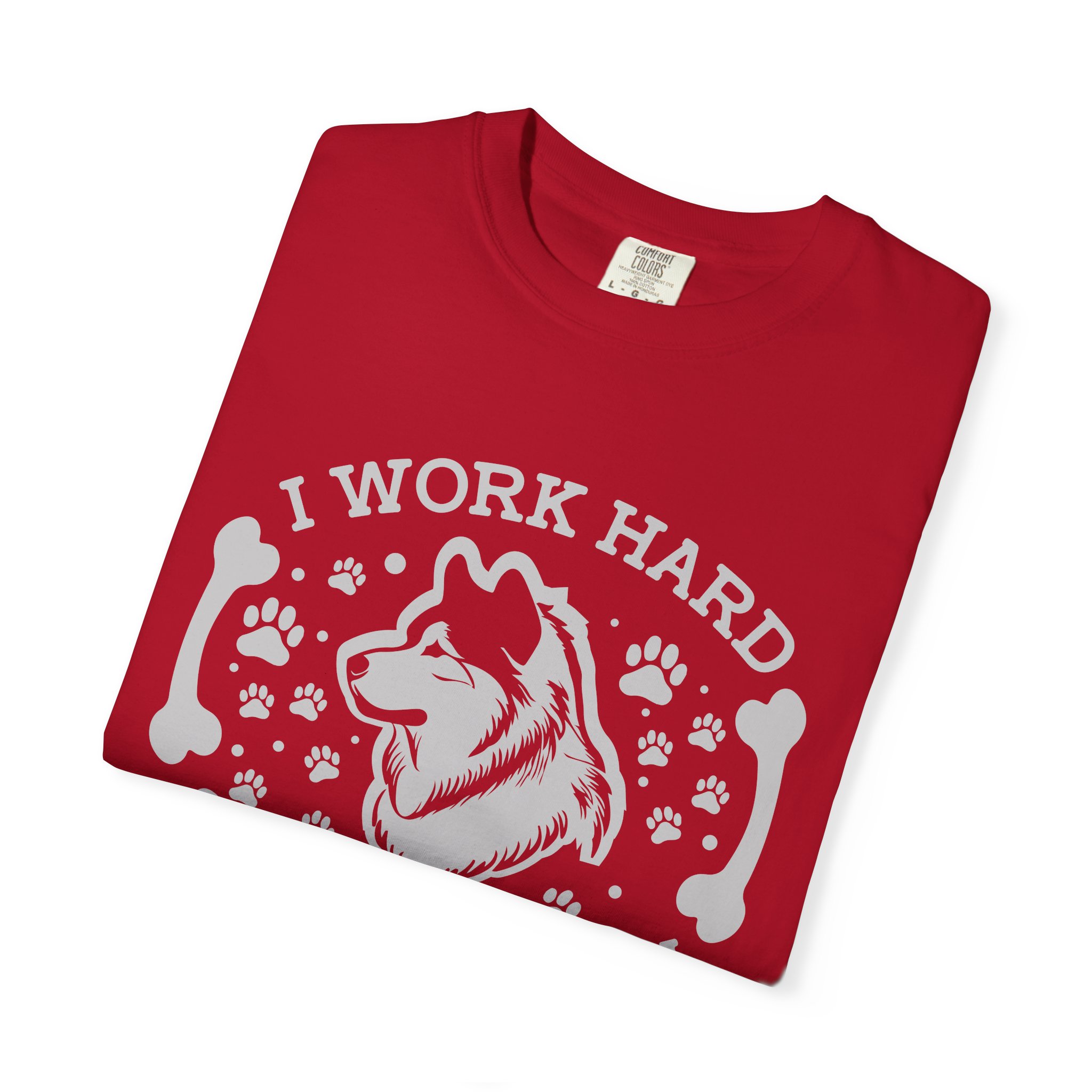 I Work Hard So My Dog Can Live a Better Life T-Shirt – Funny Dog Lover Graphic Tee for Pet Parents & Everyday Motivation. - Image 55