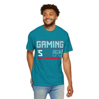 Motivational gaming tee for Gamers - Gaming Is Passion - Unisex Tee - Image 38