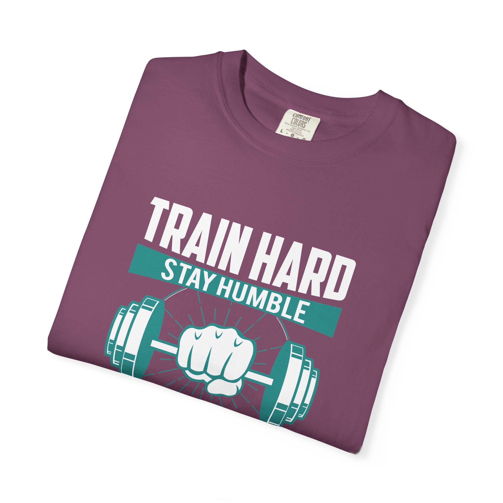 Gym Motivation T-Shirt - Train Hard Stay Humble Design, Fitness Apparel, Athleisure Wear, Workout Gear, Gift for Gym Lovers. - Image 31