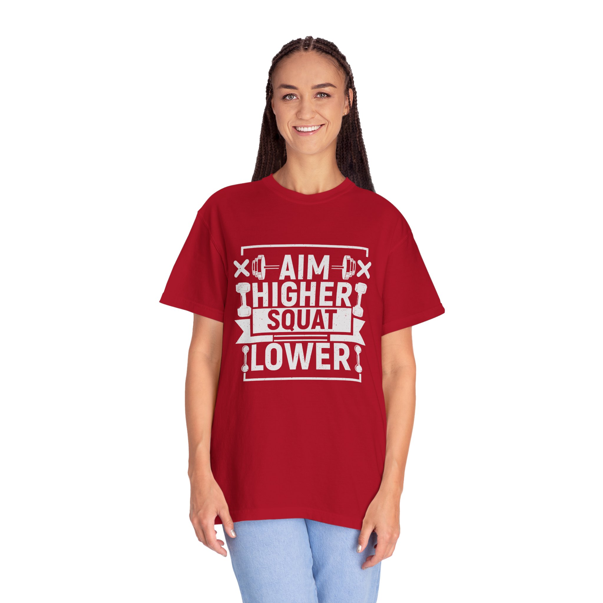 Fitness Motivational T-Shirt, Gym Tee for Active Lifestyle, Workout Apparel, Gift for Fitness Enthusiasts, Exercise Outfit, Squat Humor Tee. - Image 35