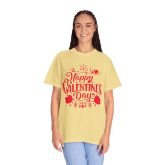 Happy Valentine’s Day Heart Design T-Shirt – Romantic Love Graphic Tee for Couples, Gift Giving & Festive Celebration. - Image 19