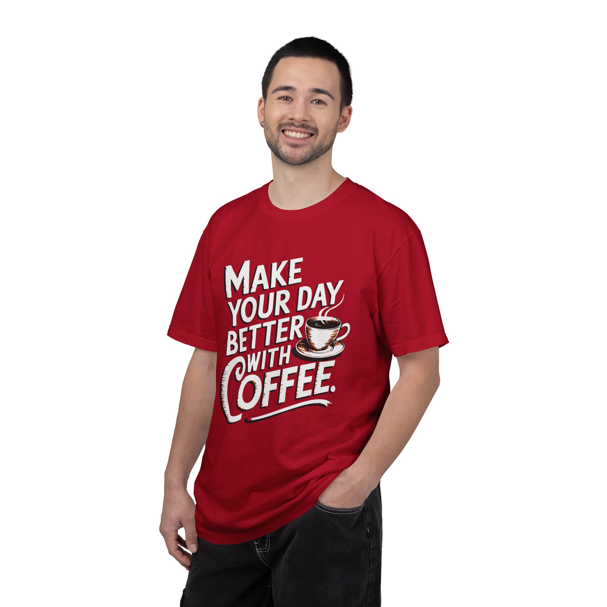 b2 - 1.14 - Make Your Day Better With Coffee T-Shirt – Positive Coffee Lover Graphic Tee for Daily Motivation & Good Vibes. - Image 50