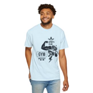 Gym Sports Club Workout T-Shirt – Dumbbells & Kettlebell Graphic Tee for Strength Training & Active Fitness Style. - Image 38
