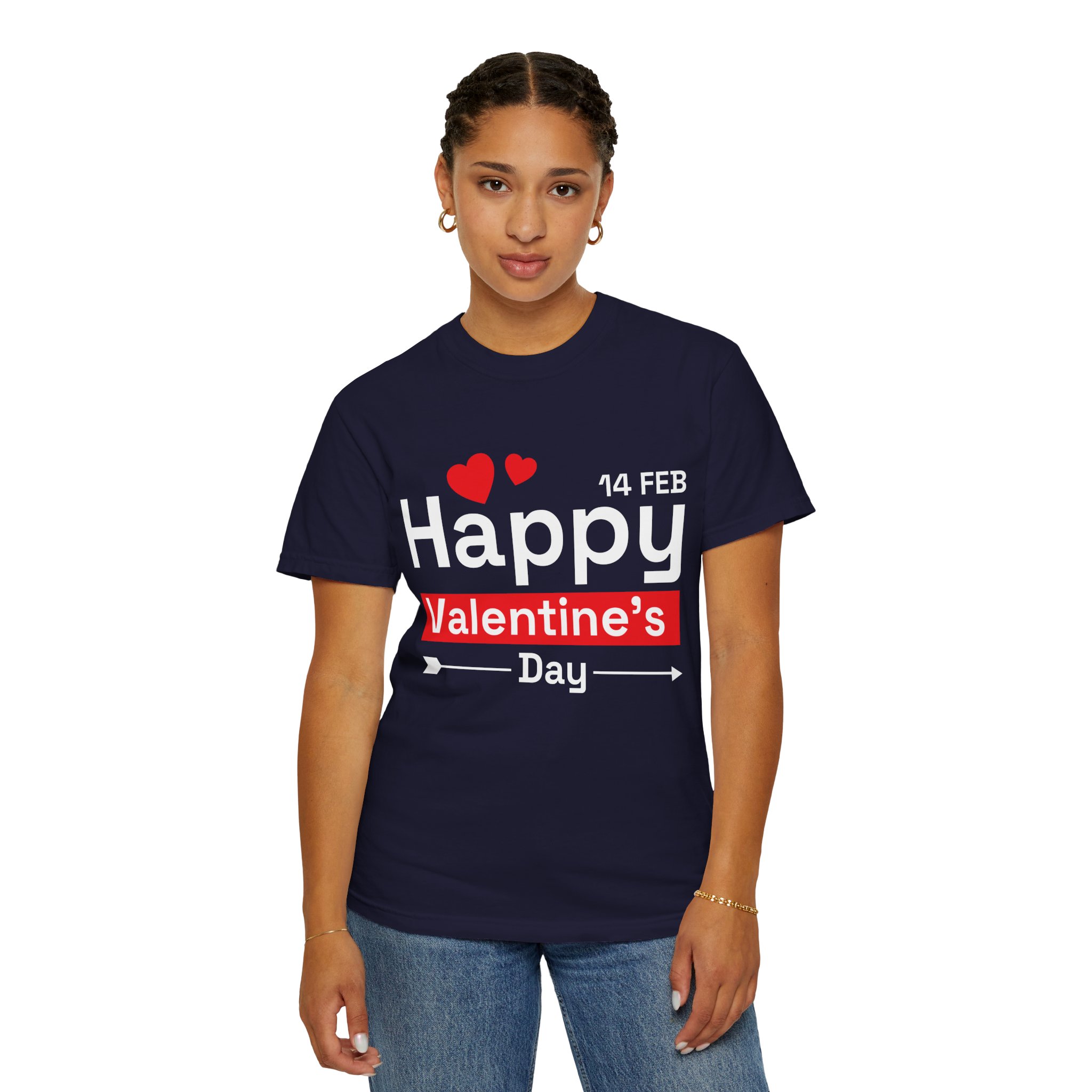 b2 - 8.6d - Happy Valentine’s Day T-Shirt – Classic Graphic Tee for Love, Romance & Festive Style. - Image 28