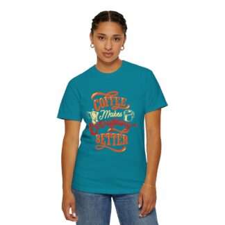 Cute coffee graphic Tshirt for Coffee Lovers - Image 12