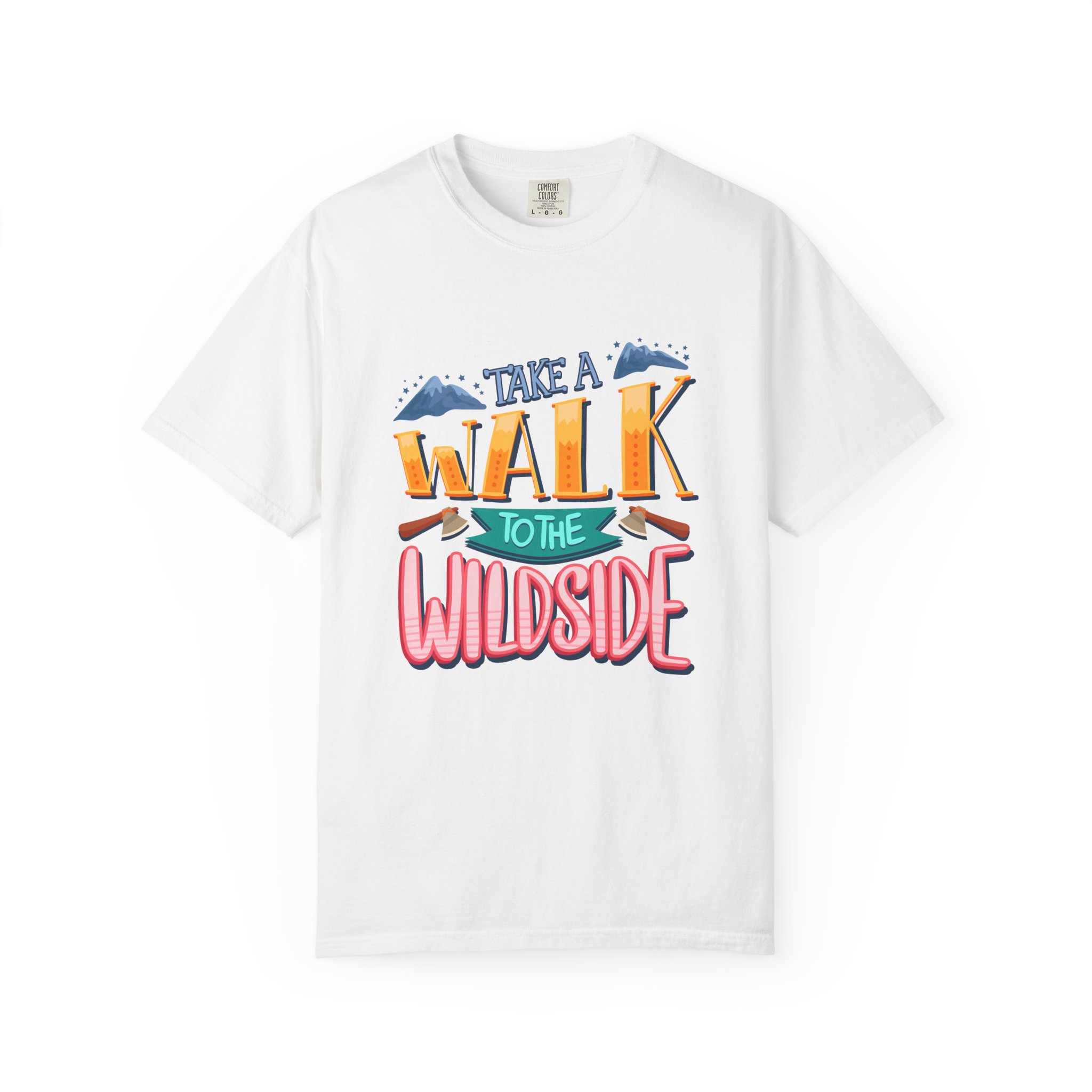 Wildside Adventure T-Shirt, Wanderlust Tee, Nature Lover Shirt, Casual Outdoor Wear, Hiking Gift. - Image 9